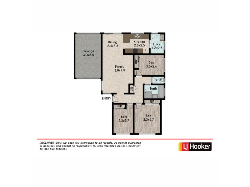 19 Celeste Court, Rooty Hill NSW 2766 Floorplan