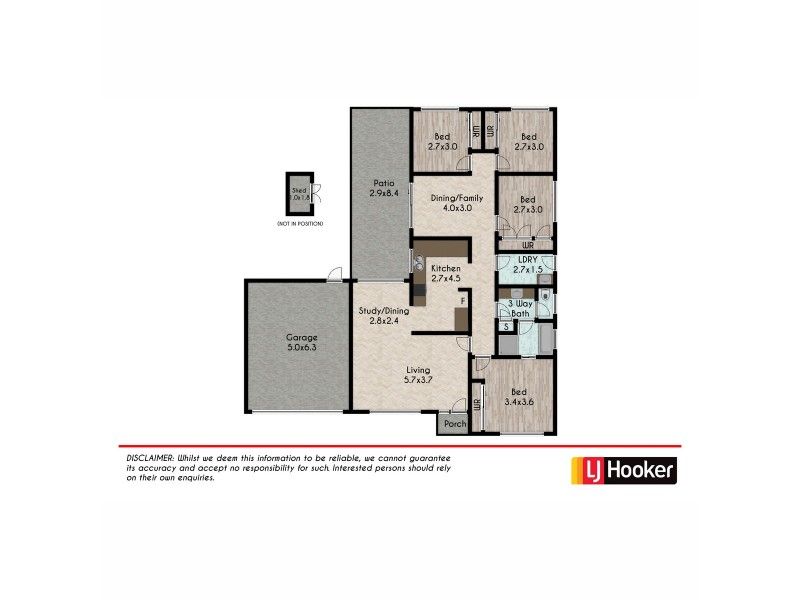 19 Merevale Place, Oakhurst NSW 2761 Floorplan