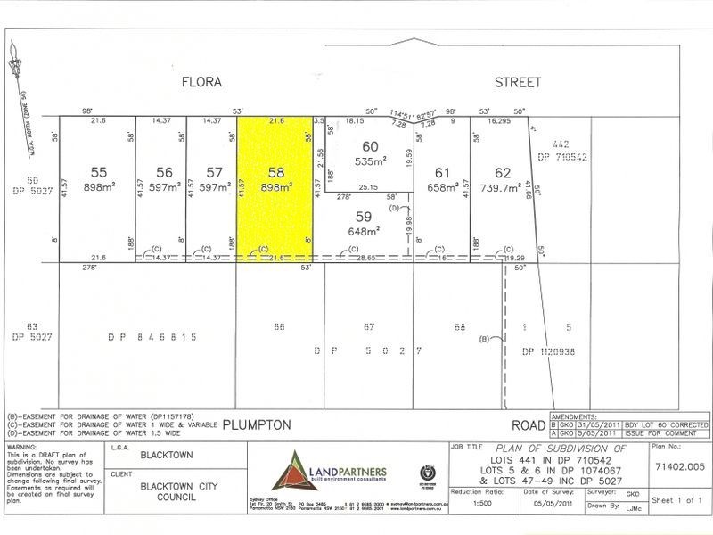 Proposed L Flora Street, Plumpton NSW 2761