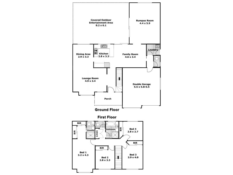 17 Jindabyne Circuit, Woodcroft NSW 2767 Floorplan
