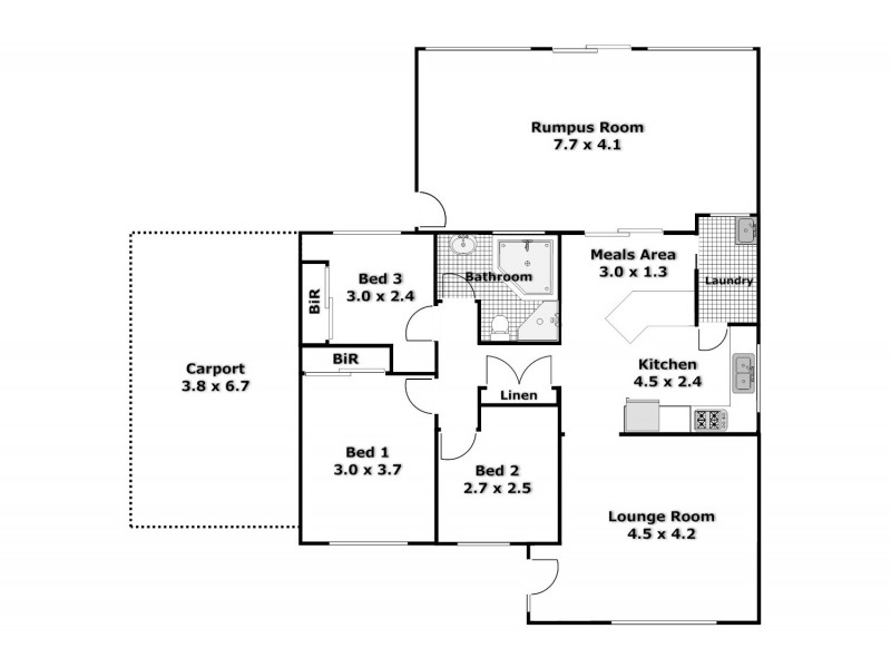 13 Sabrina Grove, Plumpton NSW 2761 Floorplan