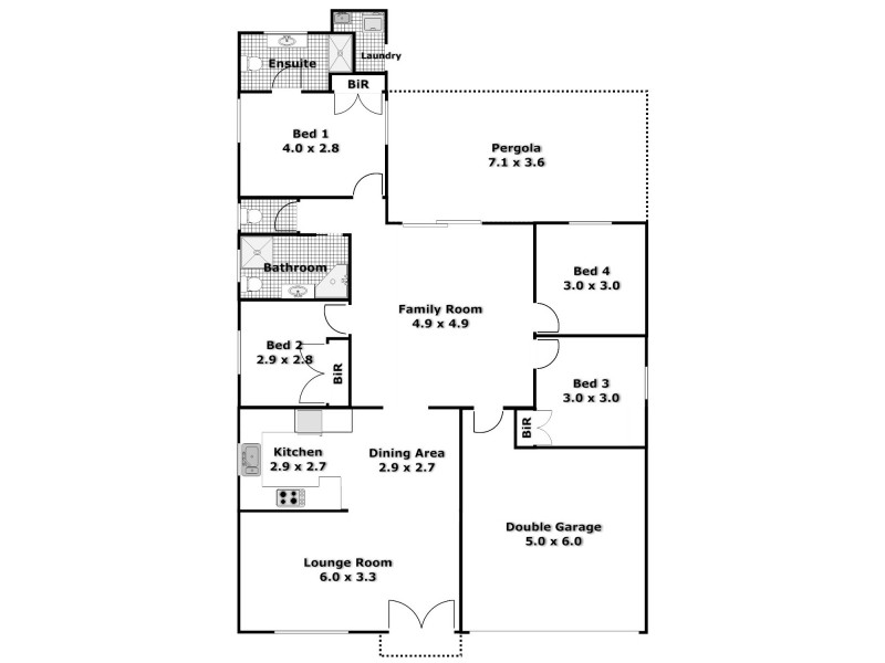 27 Lisbon Street, Mount Druitt NSW 2770 Floorplan
