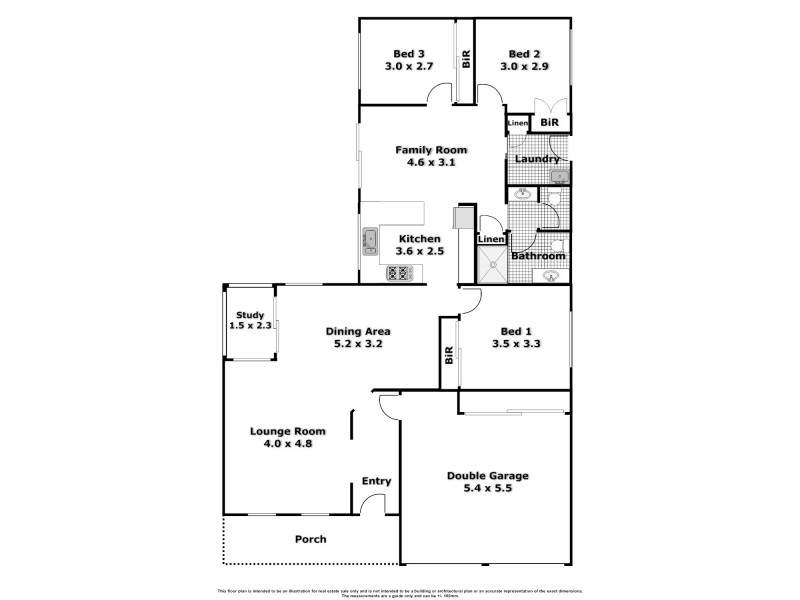 22 Gregory Street, Glendenning NSW 2761 Floorplan
