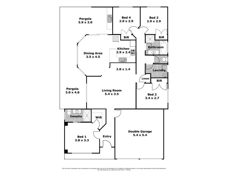 3 Jenna Close, Rooty Hill NSW 2766 Floorplan