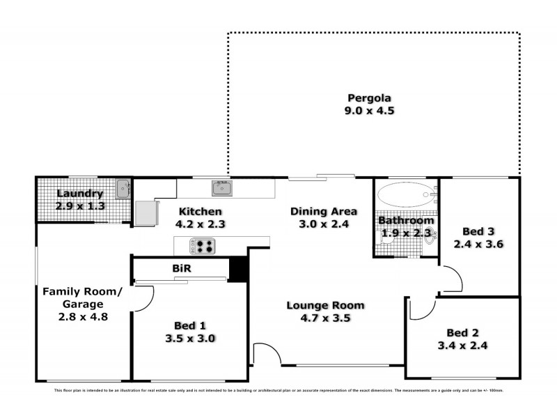 48 Hartington Street, Rooty Hill NSW 2766 Floorplan