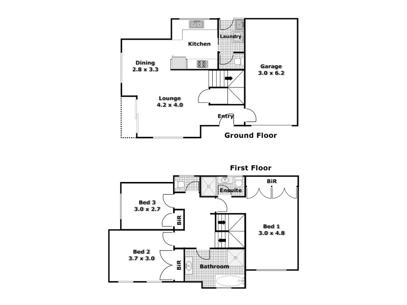 1/33 Blenheim Avenue, Rooty Hill NSW 2766 Floorplan