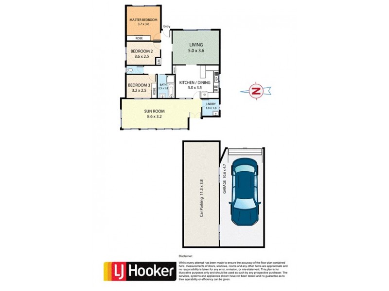 45 Merrina Street, Hebersham NSW 2770 Floorplan