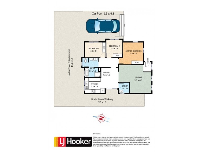 24 Cordelia Crescent, Rooty Hill NSW 2766 Floorplan