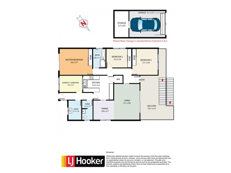 44 Evans Road, Rooty Hill NSW 2766 Floorplan