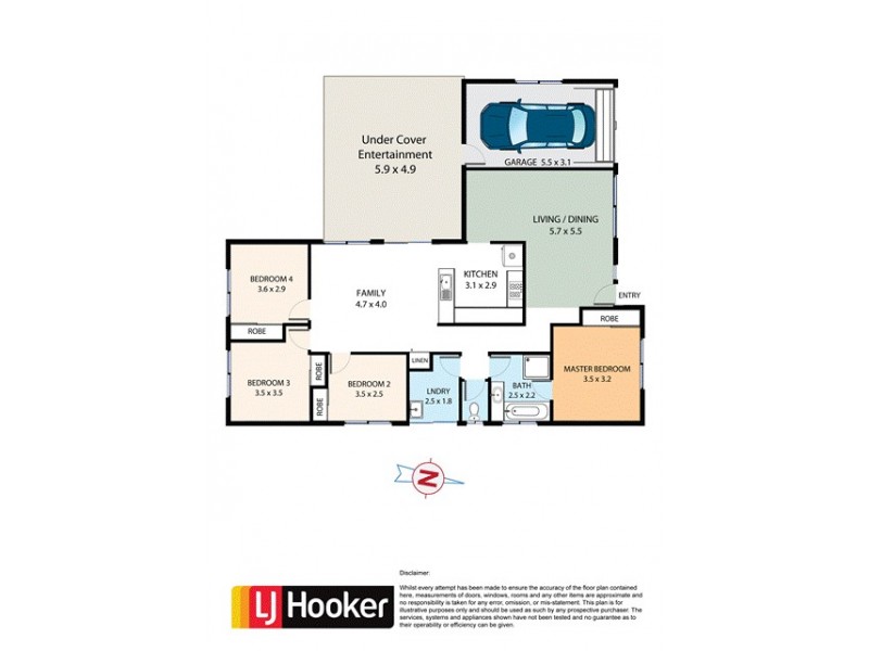 78 Beaconsfield Road, Rooty Hill NSW 2766 Floorplan