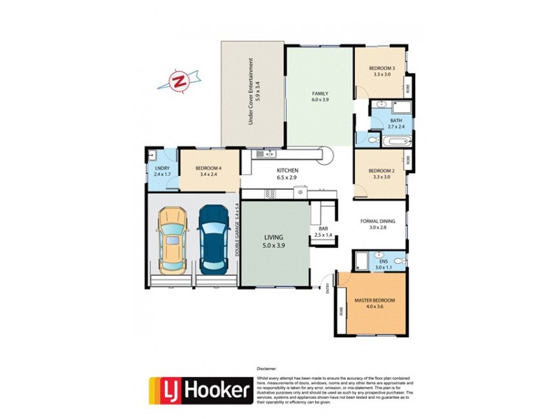 3 Edwina Place, Plumpton NSW 2761 Floorplan