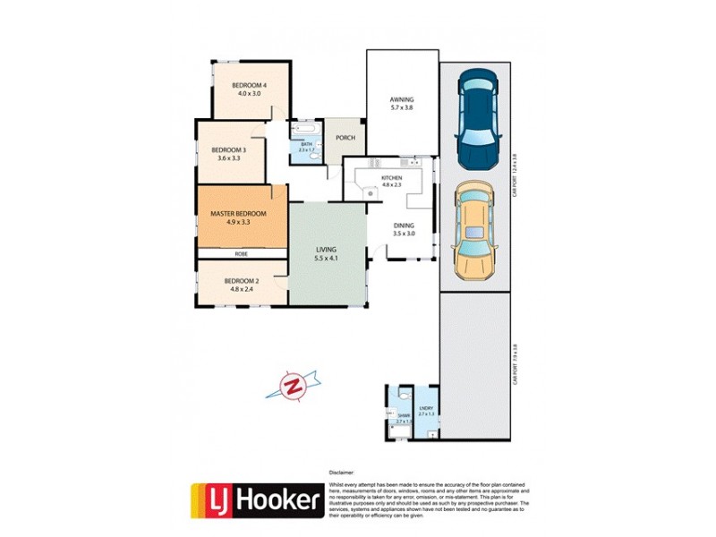 4 Hartington Street, Rooty Hill NSW 2766 Floorplan
