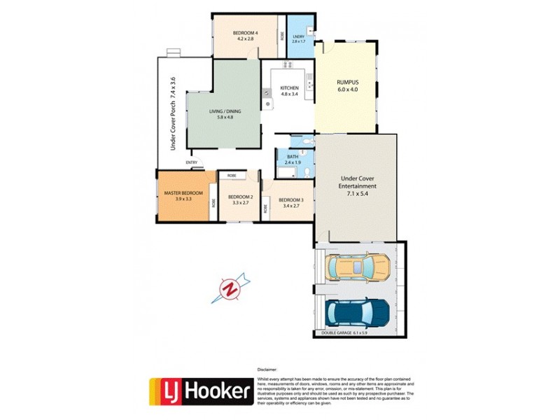 3 Loloma Place, Rooty Hill NSW 2766 Floorplan