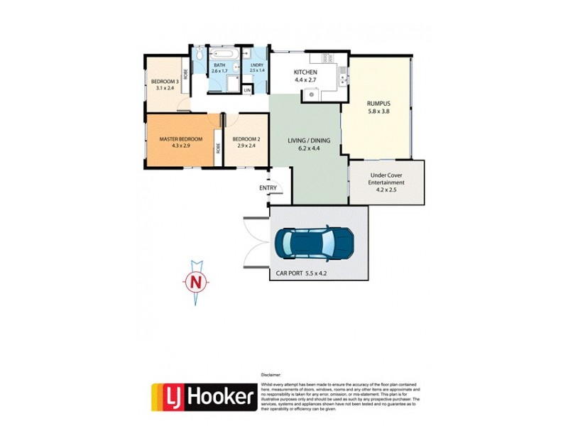 6 Buring Crescent, Minchinbury NSW 2770 Floorplan