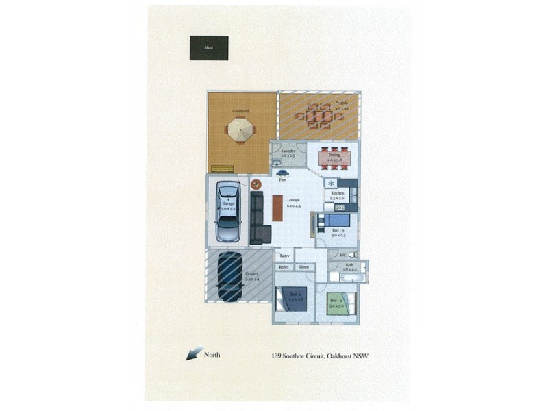 139 Southee Circuit, Oakhurst NSW 2761 Floorplan