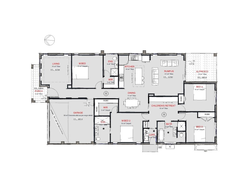 9 Cassinia Avenue, Marsden Park NSW 2765 Floorplan