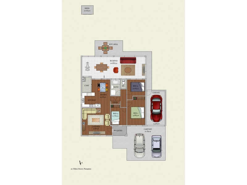21 Tilden Street, Plumpton NSW 2761 Floorplan