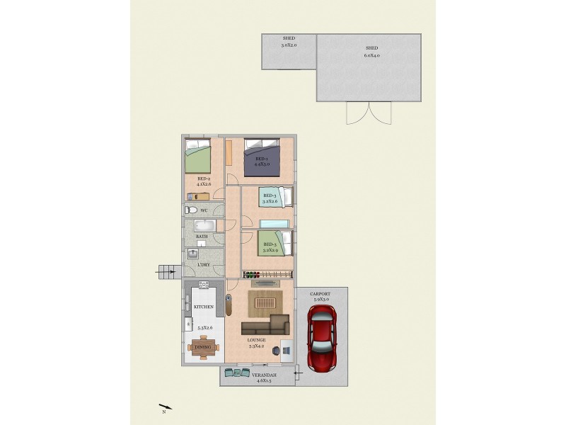 Blackett NSW 2770 Floorplan