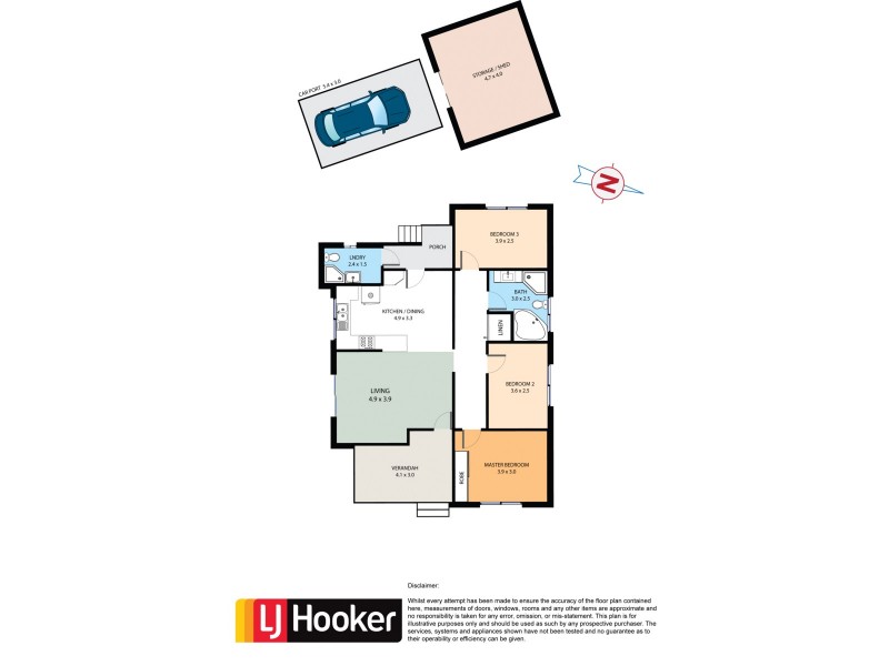 10 Crawford Avenue, Shalvey NSW 2770 Floorplan