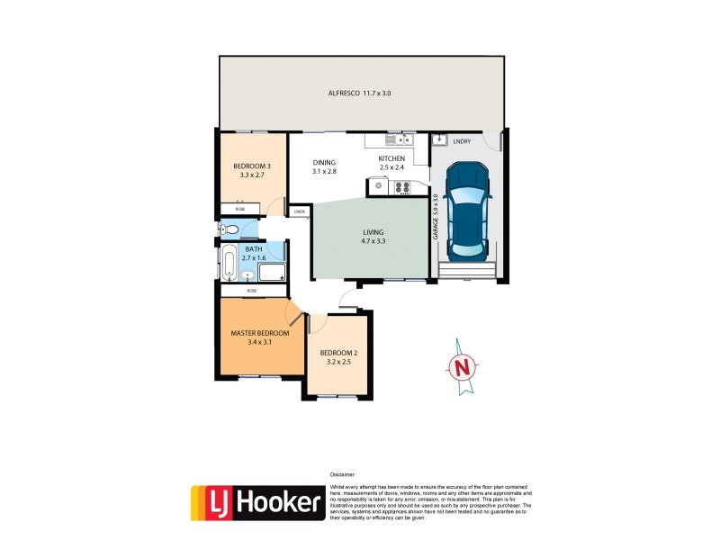 12 Alexandra Place, Glendenning NSW 2761 Floorplan