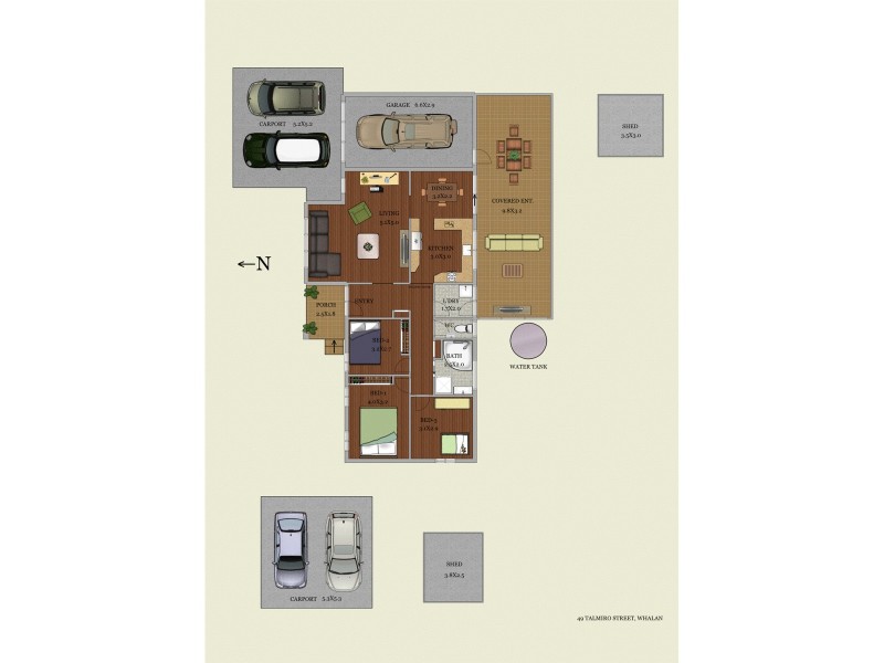 49 Talmiro Street, Whalan NSW 2770 Floorplan