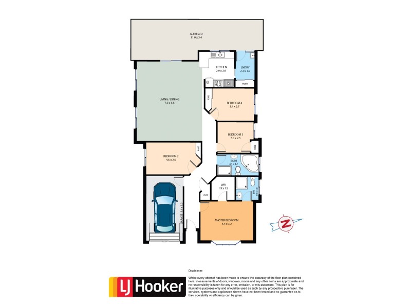 3 Notley Street, Mount Druitt NSW 2770 Floorplan