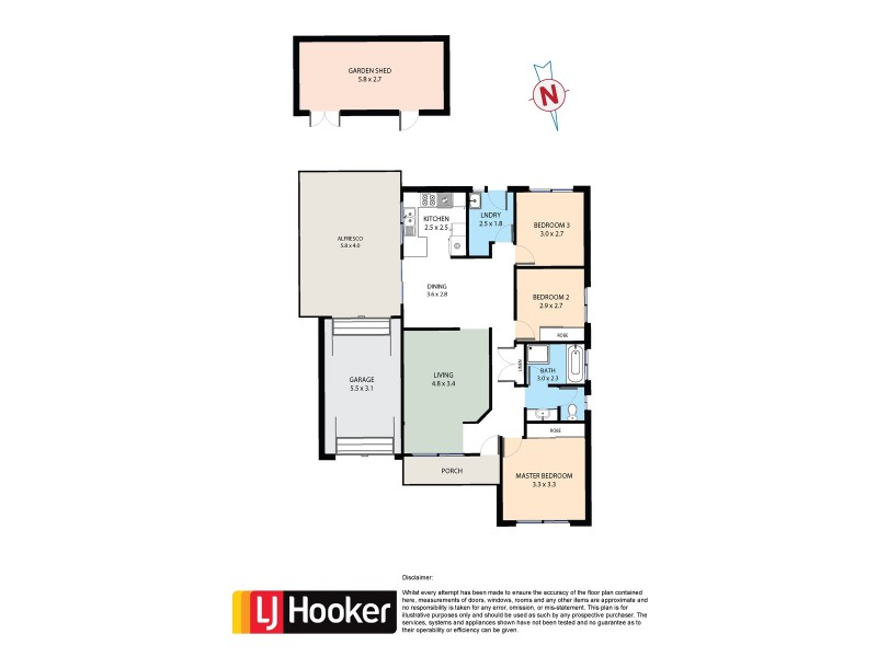 32 Gregory Street, Glendenning NSW 2761 Floorplan