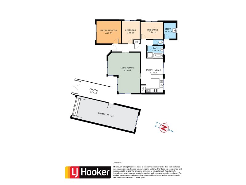 4 Loloma Place, Rooty Hill NSW 2766 Floorplan