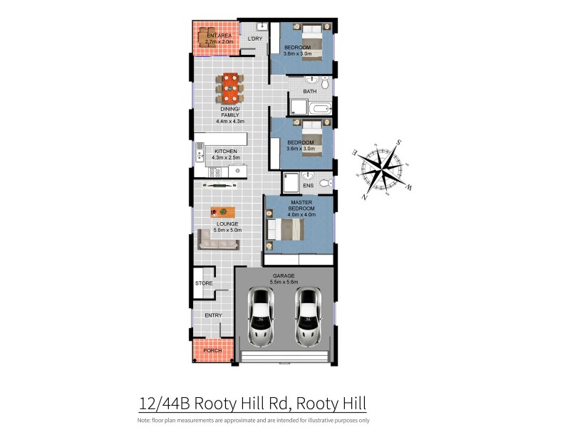 12/44B Rooty Hill Road South, Rooty Hill NSW 2766 Floorplan