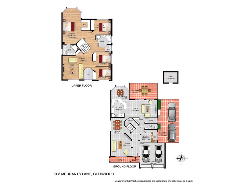 208 Meurants Lane, Glenwood NSW 2768 Floorplan
