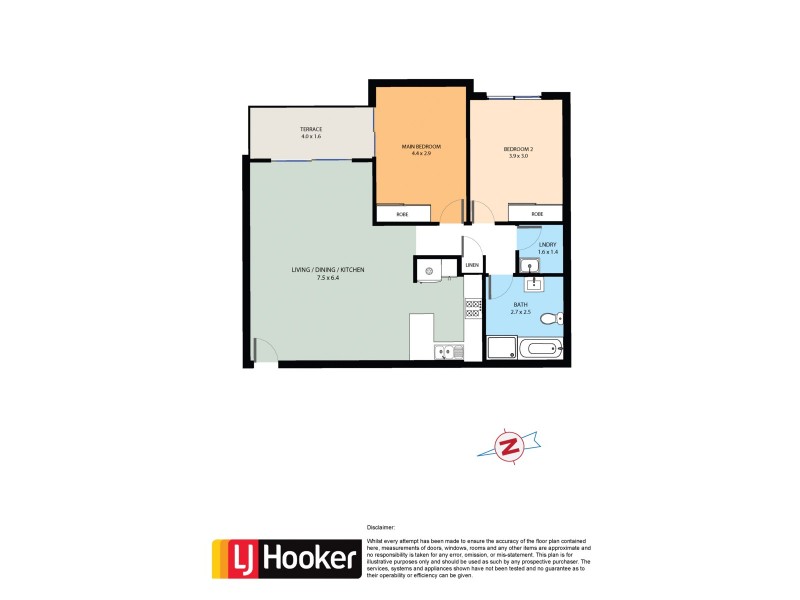 6/40 Hythe Street, Mount Druitt NSW 2770 Floorplan