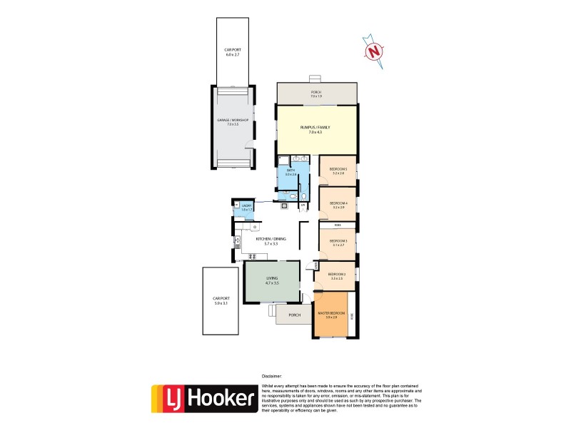 59 Wolseley Street, Rooty Hill NSW 2766 Floorplan