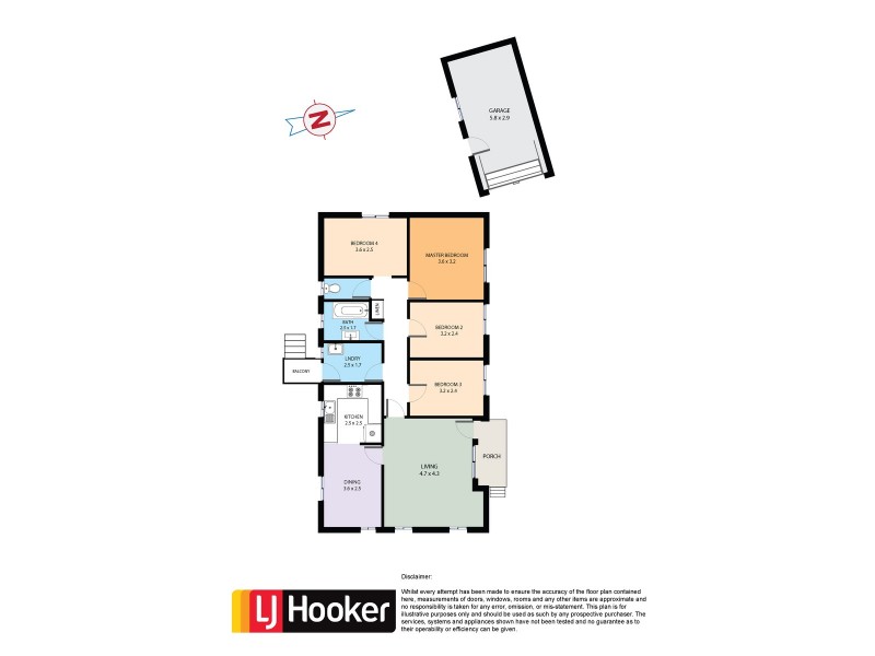 114 Carlisle Avenue, Blackett NSW 2770 Floorplan