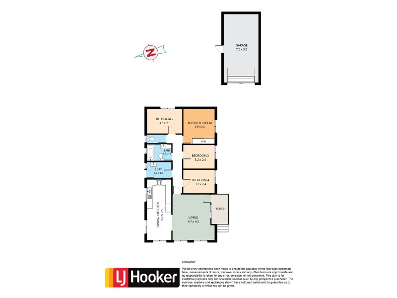 125 Carlisle Avenue, Hebersham NSW 2770 Floorplan