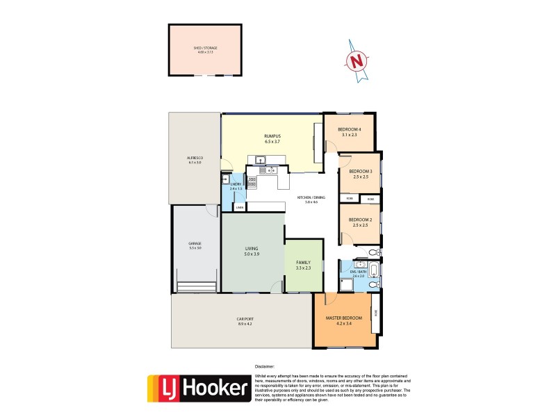4 Orara Place, Plumpton NSW 2761 Floorplan