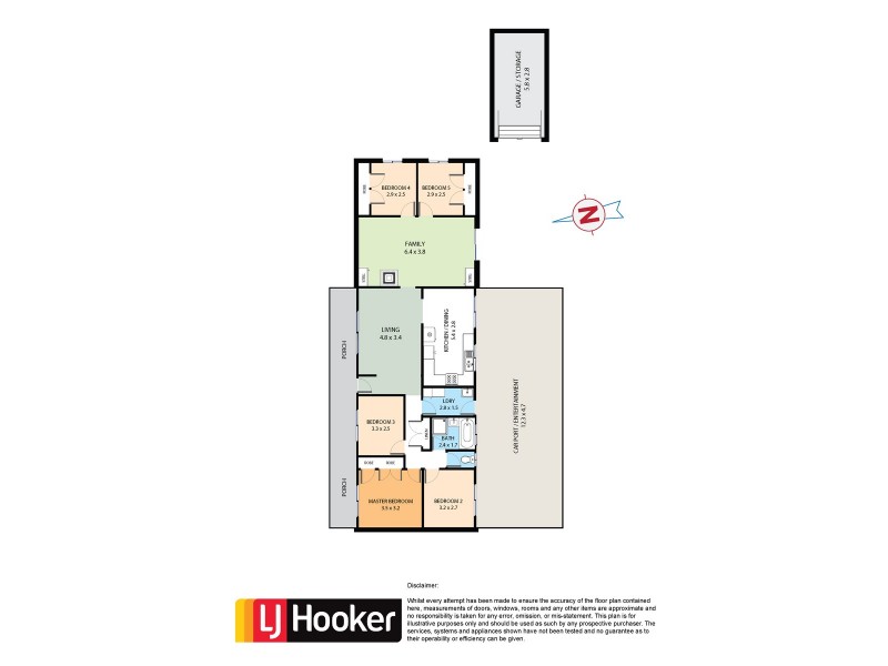 1 Kerwin Circle, Hebersham NSW 2770 Floorplan