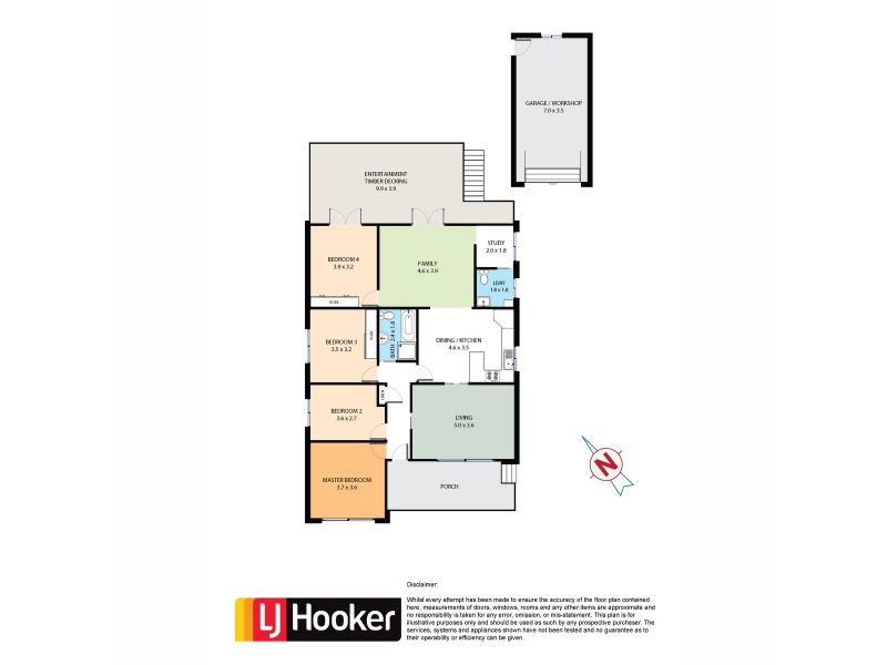 5 Boxer Place, Rooty Hill NSW 2766 Floorplan