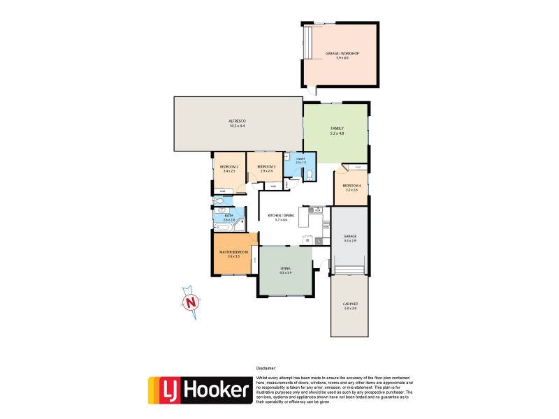 1 Cotterill Street, Plumpton NSW 2761 Floorplan