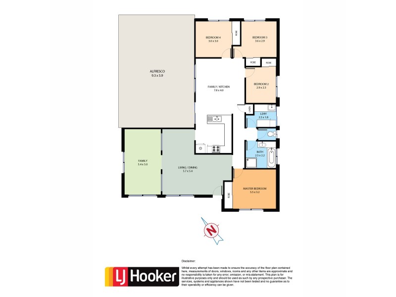 14 Dunkley Court, Rooty Hill NSW 2766 Floorplan