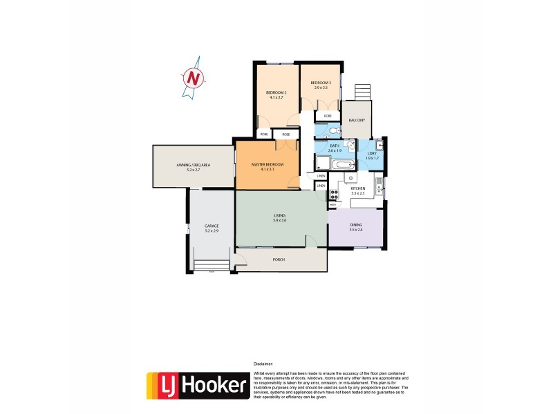 8 Mimika Avenue, Whalan NSW 2770 Floorplan