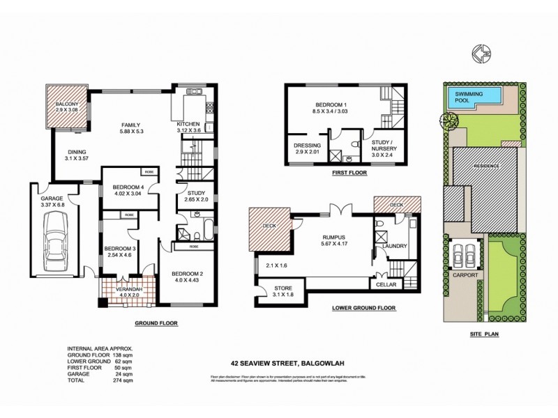 42 Seaview Street, Balgowlah NSW 2093 Floorplan