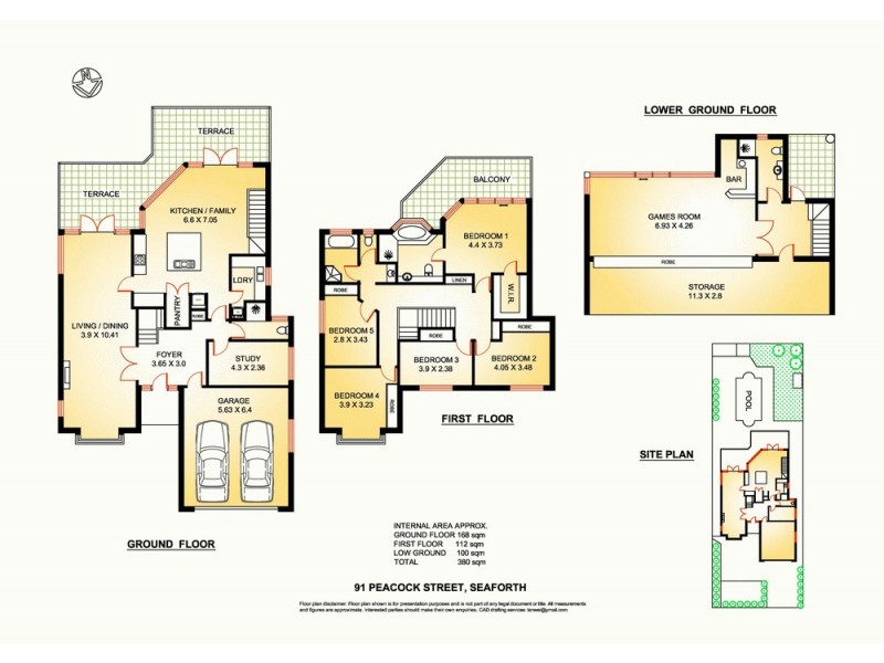 91 Peacock Street, Seaforth NSW 2092 Floorplan