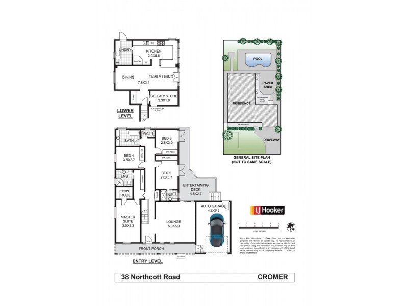 38 Northcott Road, Cromer NSW 2099 Floorplan