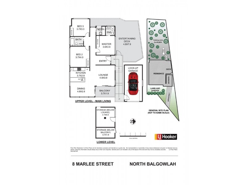 8 Marlee Street, North Balgowlah NSW 2093 Floorplan