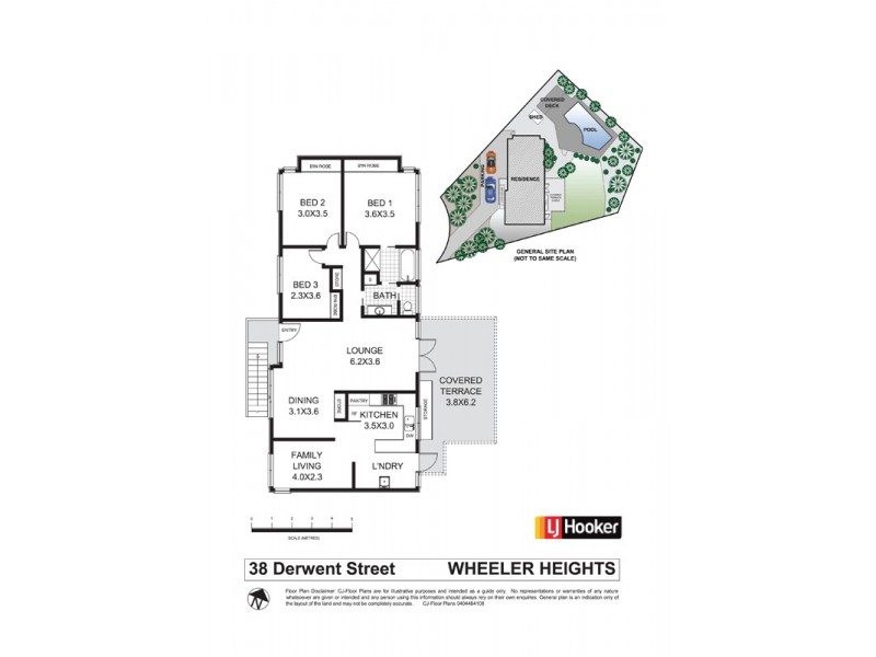 38 Derwent Street, Wheeler Heights NSW 2097 Floorplan