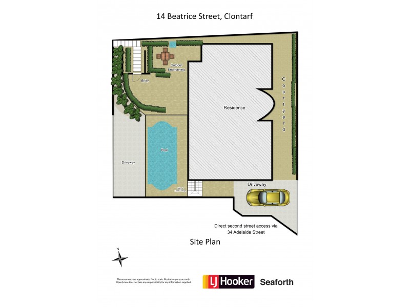 14 Beatrice St, Clontarf NSW 2093 Floorplan