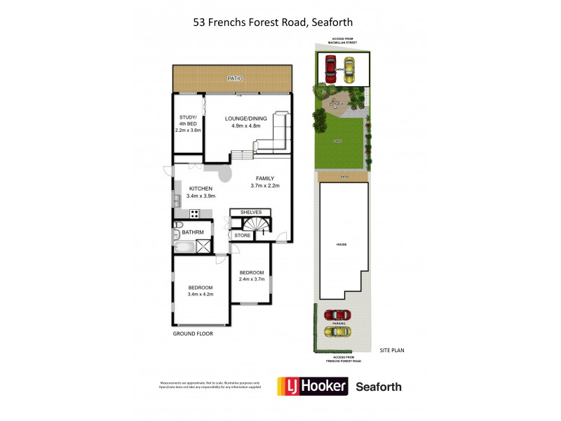 53 Frenchs Forest Road, Seaforth NSW 2092 Floorplan