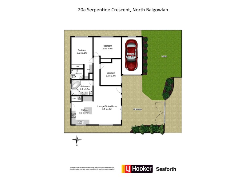 20A Serpentine Crescent, North Balgowlah NSW 2093 Floorplan