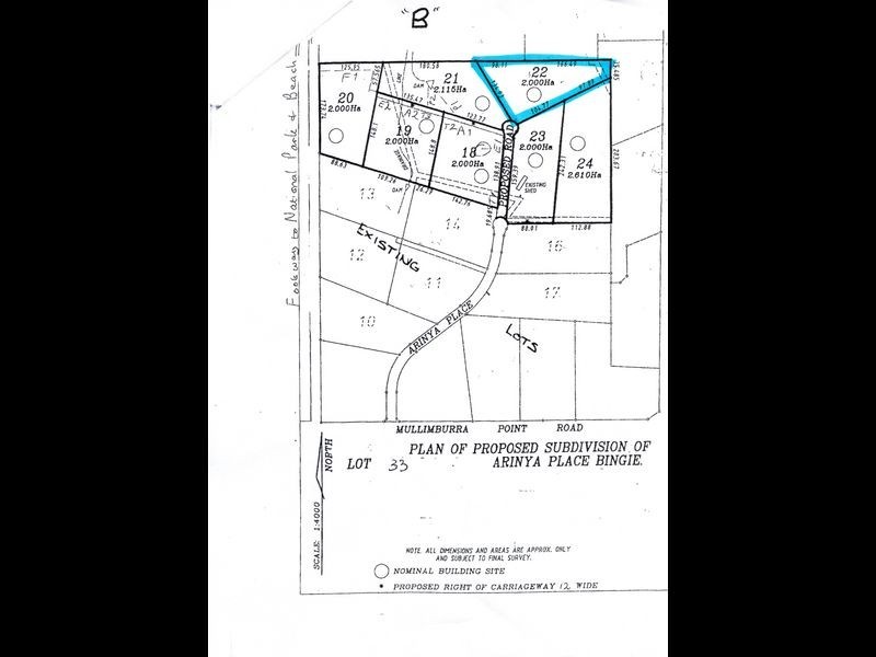 Lot 22 Arinya Place, Bingie NSW 2537