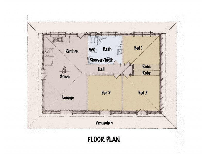 1094 Eurobodalla Road, Bodalla NSW 2545 Floorplan